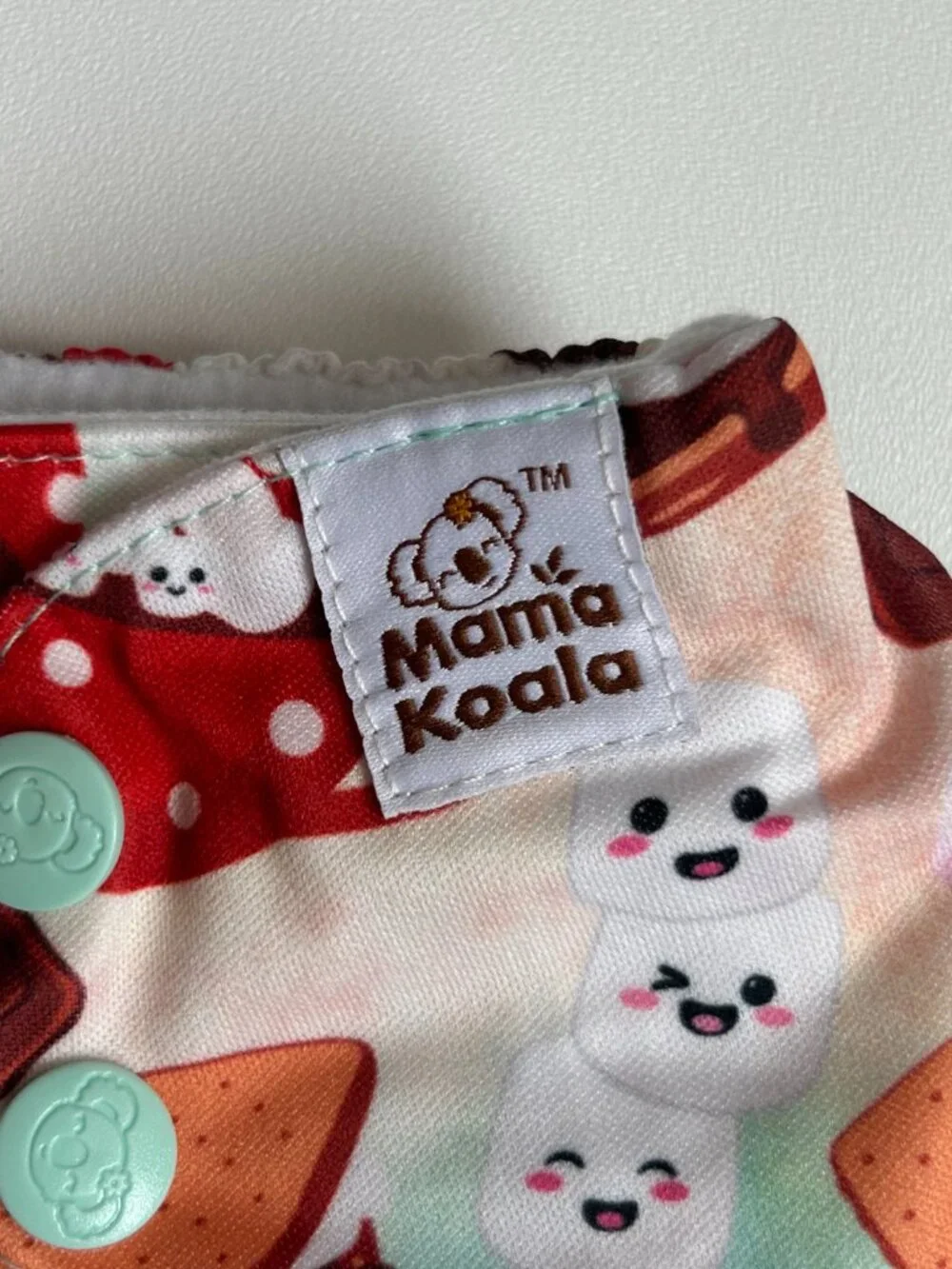 Mama Koala Camping Pocket Cloth Diaper OS No Insert NEW